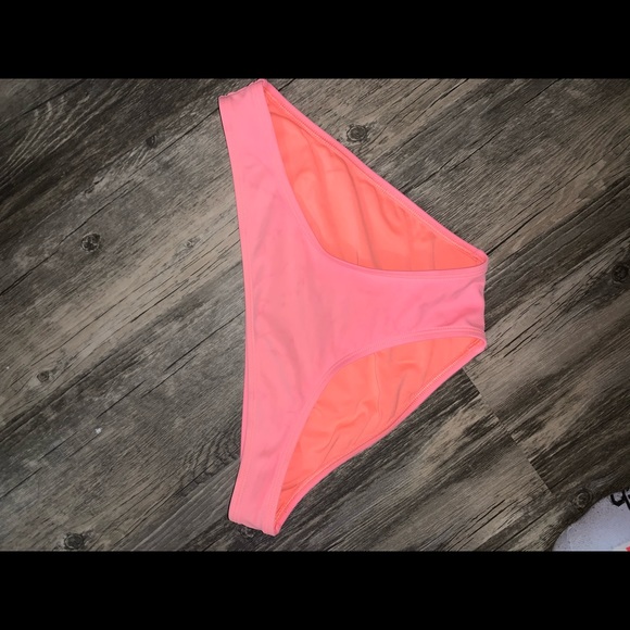 Coral pink swimsuit bottoms - Picture 1 of 2